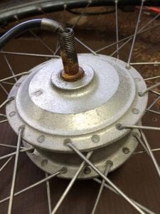 LoRes Field tested motor (as removed from bike)
