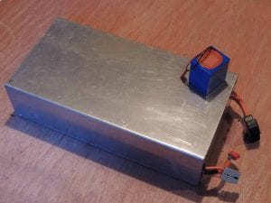 Battery size comparison PedalEasy vs Prius